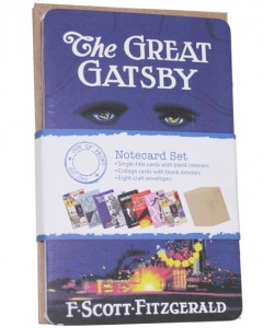 great gatsby literature note cards
