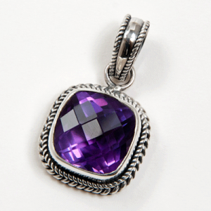 amethyst necklace from india