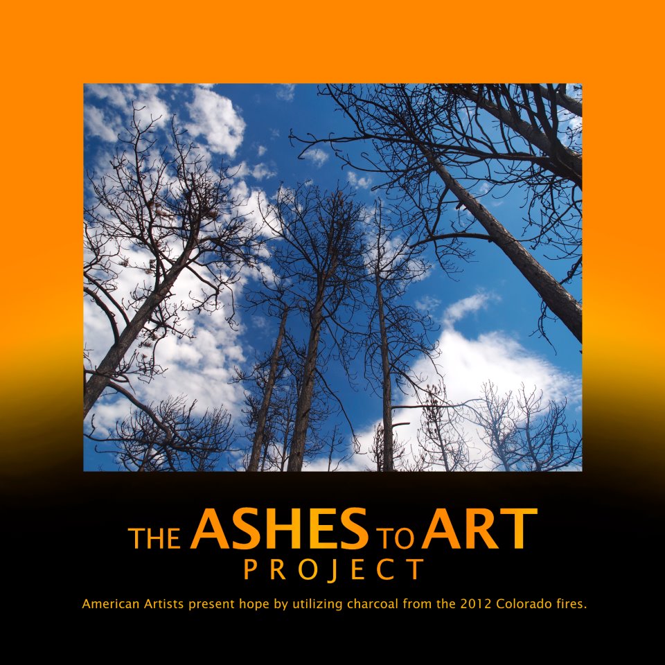 ashes to art project poster