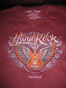 hard rock cafe women's t-shirt