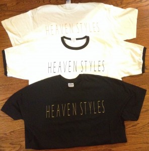 heaven styles t-shirts