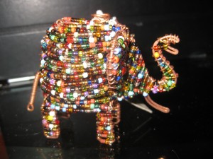elephant christmas ornament